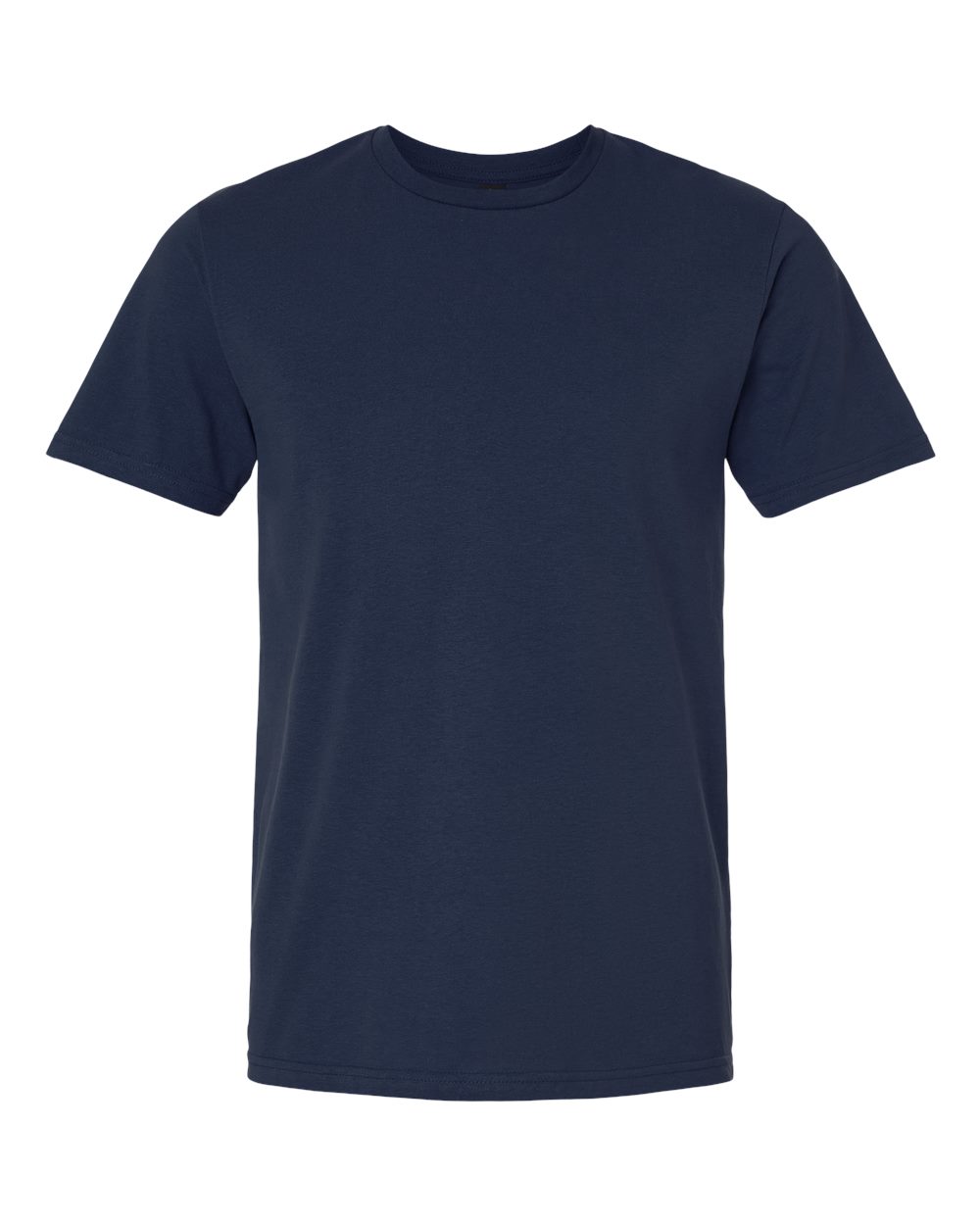 Unisex Softstyle® Lightweight T-Shirt - Front - B00560652 - Navy