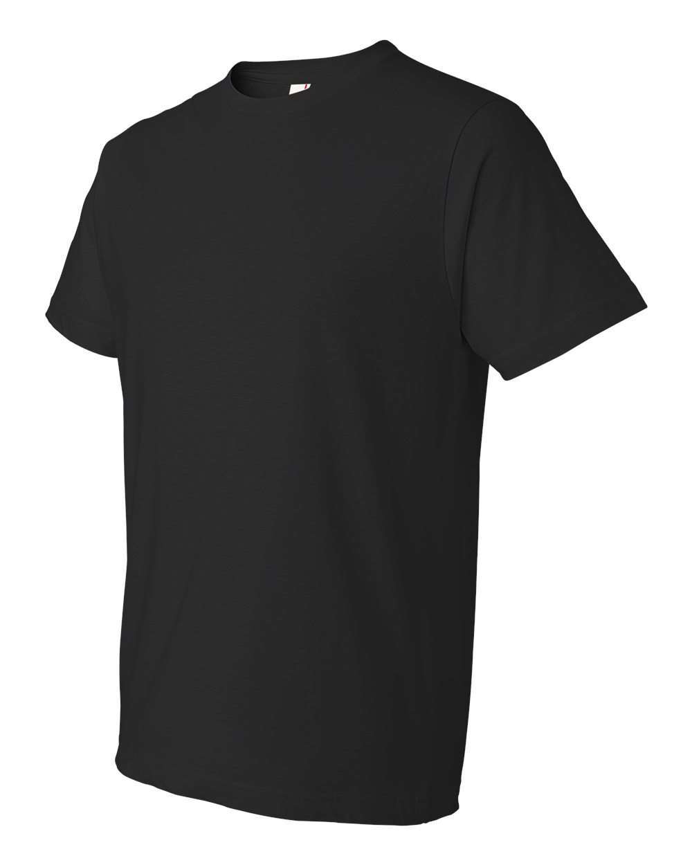 Unisex Softstyle® Lightweight T-Shirt - Side - B00560502 - Black