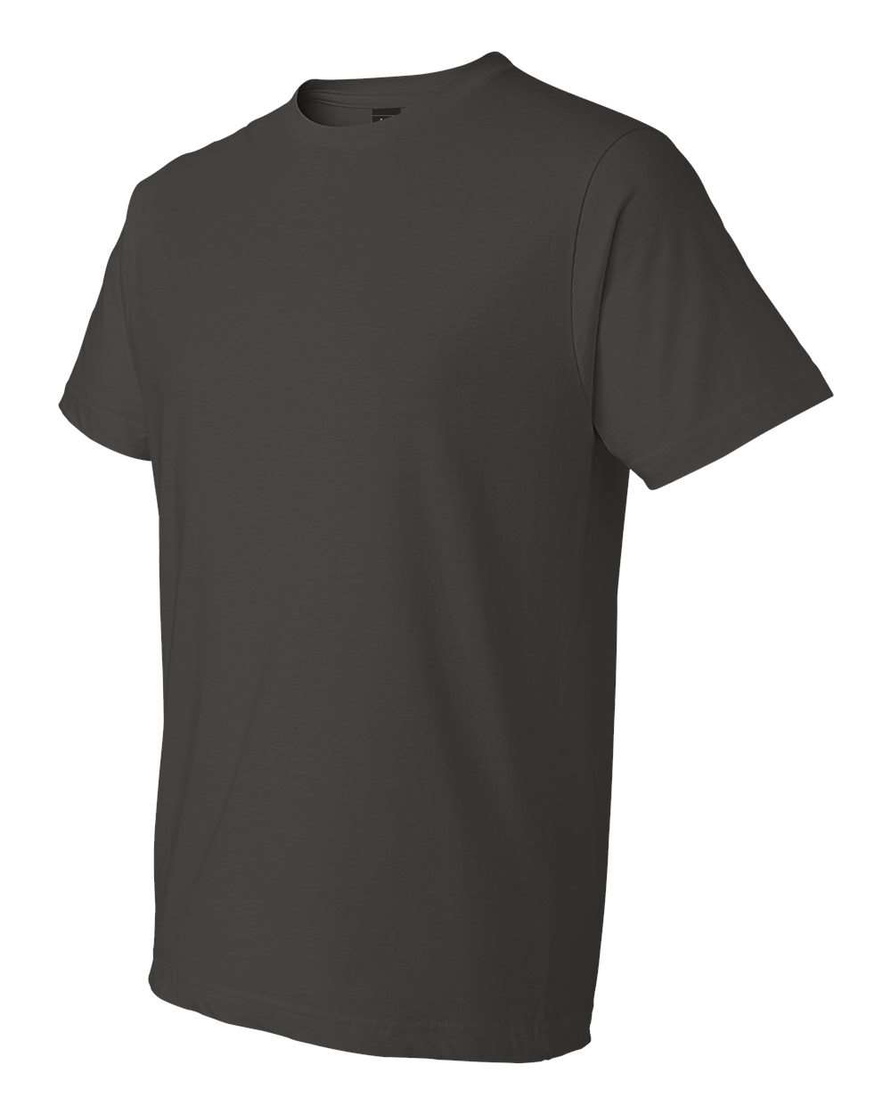 Unisex Softstyle® Lightweight T-Shirt - Side - B00560593 - Smoke