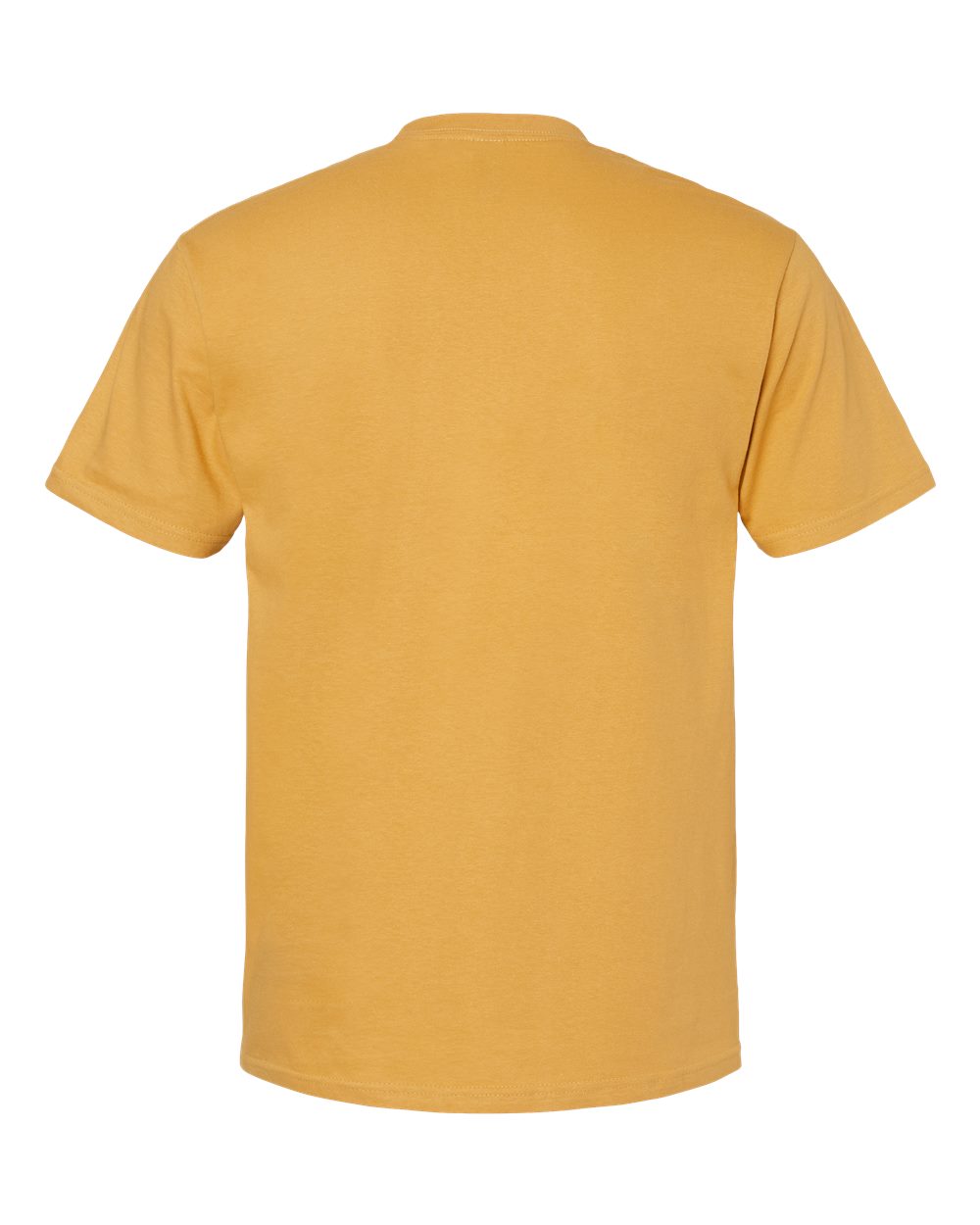 Men's Softstyle® Midweight T-Shirt - Back - B00860123 - Mustard