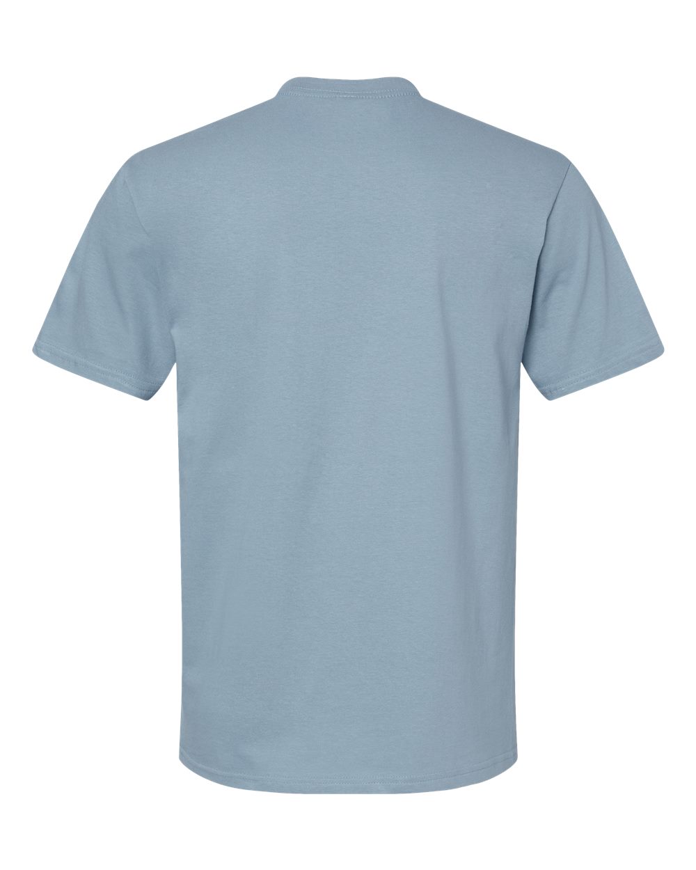 Men's Softstyle® Midweight T-Shirt - Back - B00860373 - Stone Blue