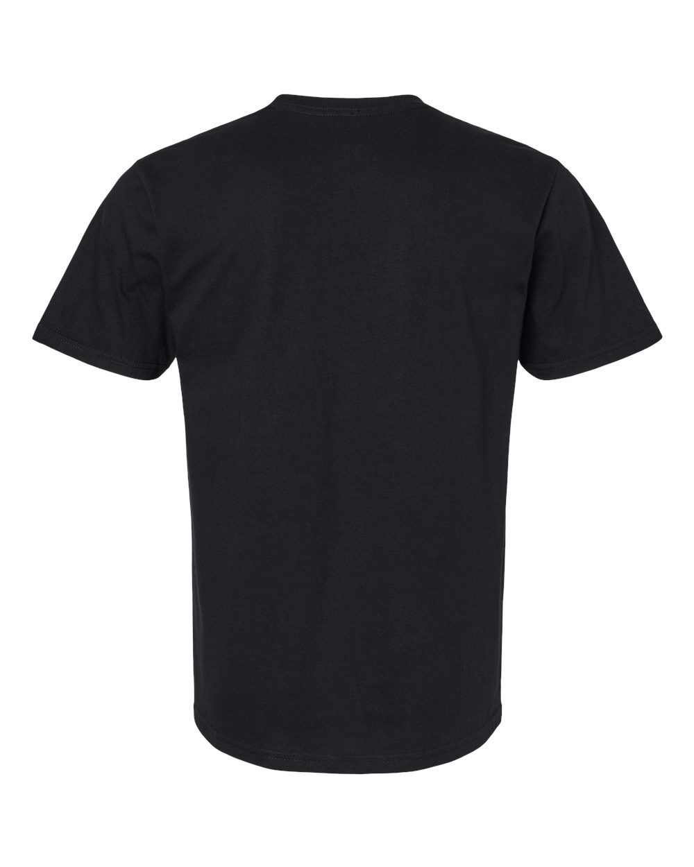 Men's Softstyle® Midweight T-Shirt - Back - B00860503 - Pitch Black