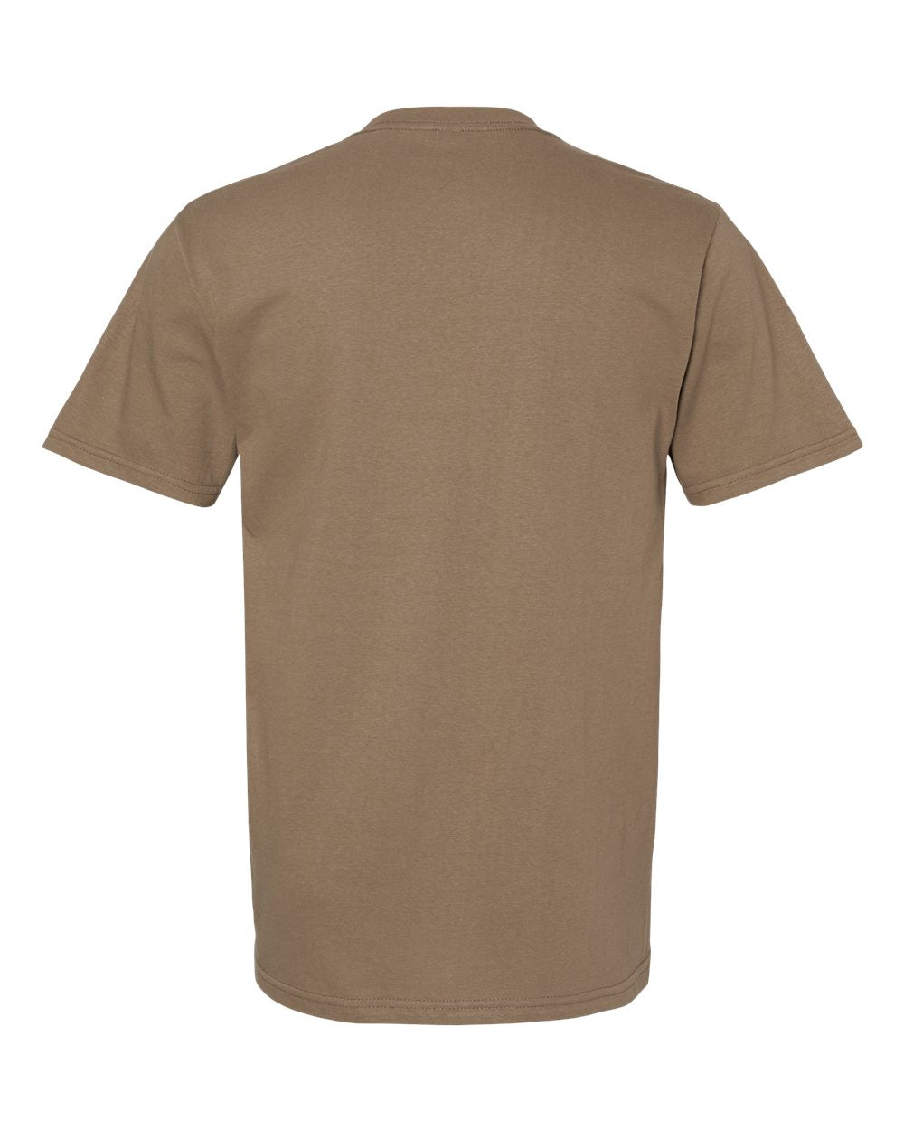 Men's Softstyle® Midweight T-Shirt - Back - B00860553 - Brown Savana
