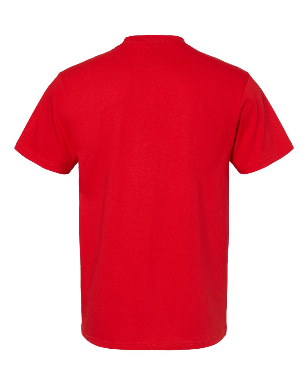 Men's Softstyle® Midweight T-Shirt - Back - B00860703 - Red