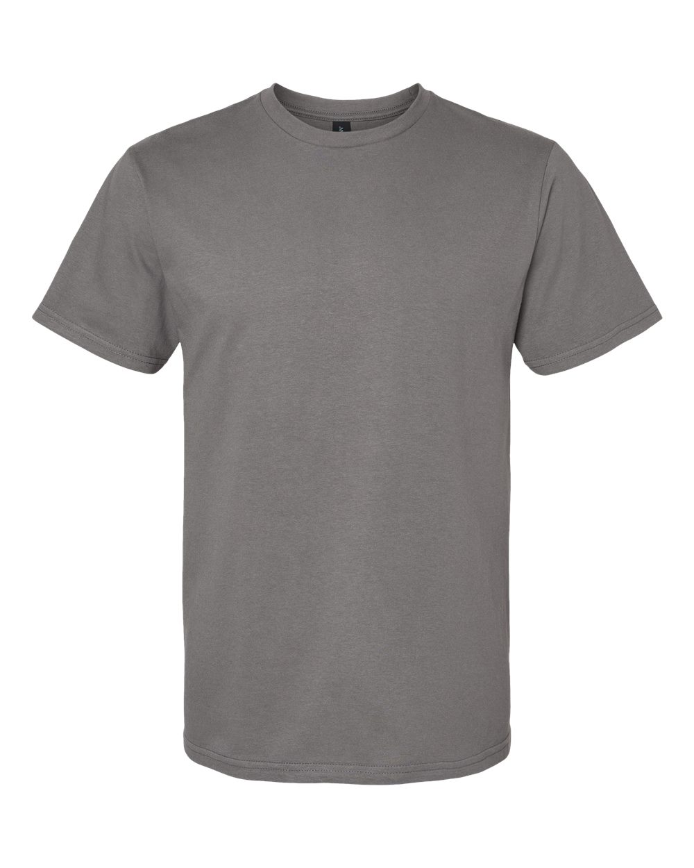 Men's Softstyle® Midweight T-Shirt - Front - B00860093 - Charcoal