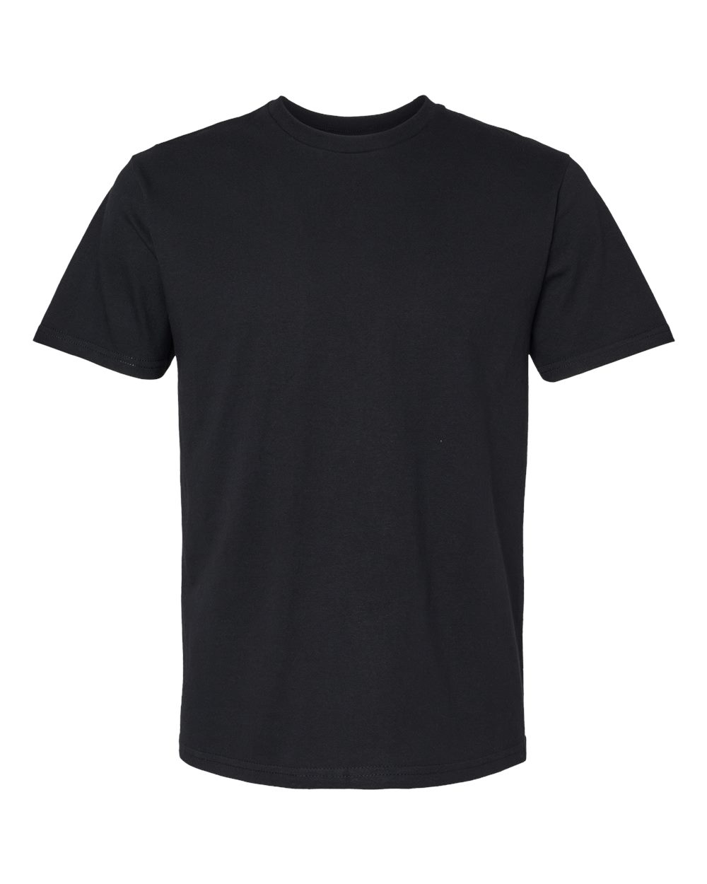 Men's Softstyle® Midweight T-Shirt - Front - B00860503 - Pitch Black