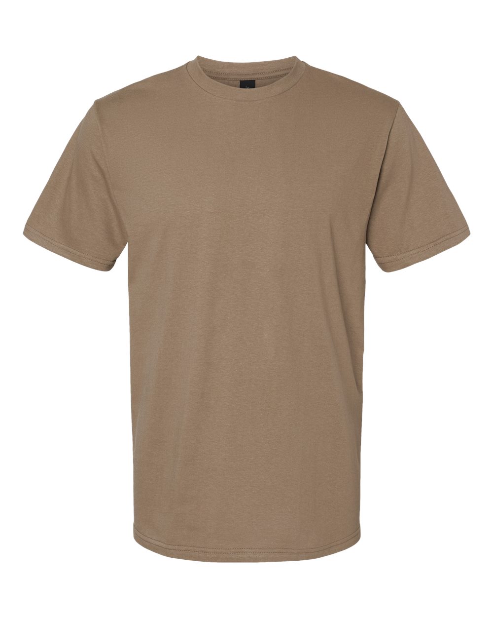 Men's Softstyle® Midweight T-Shirt - Front - B00860553 - Brown Savana