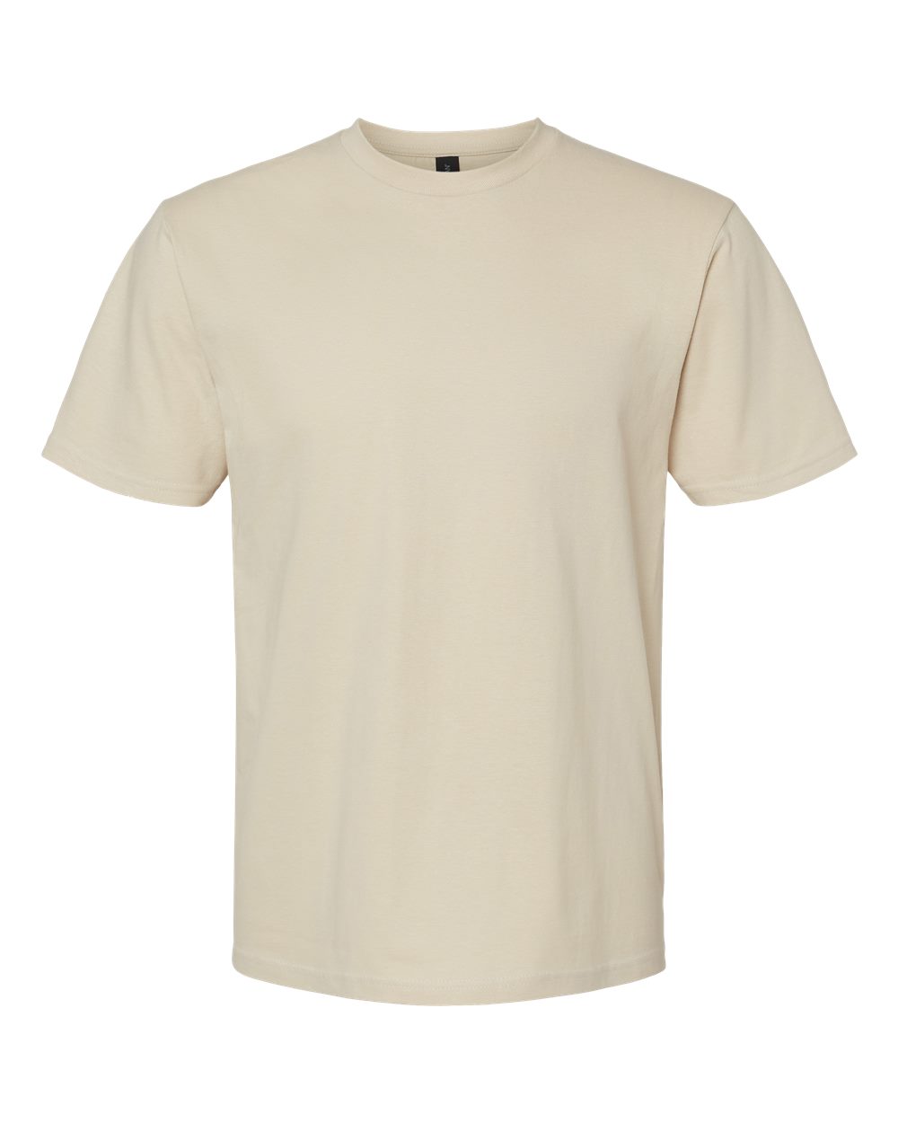 Men's Softstyle® Midweight T-Shirt - Front - B00860733 - Sand