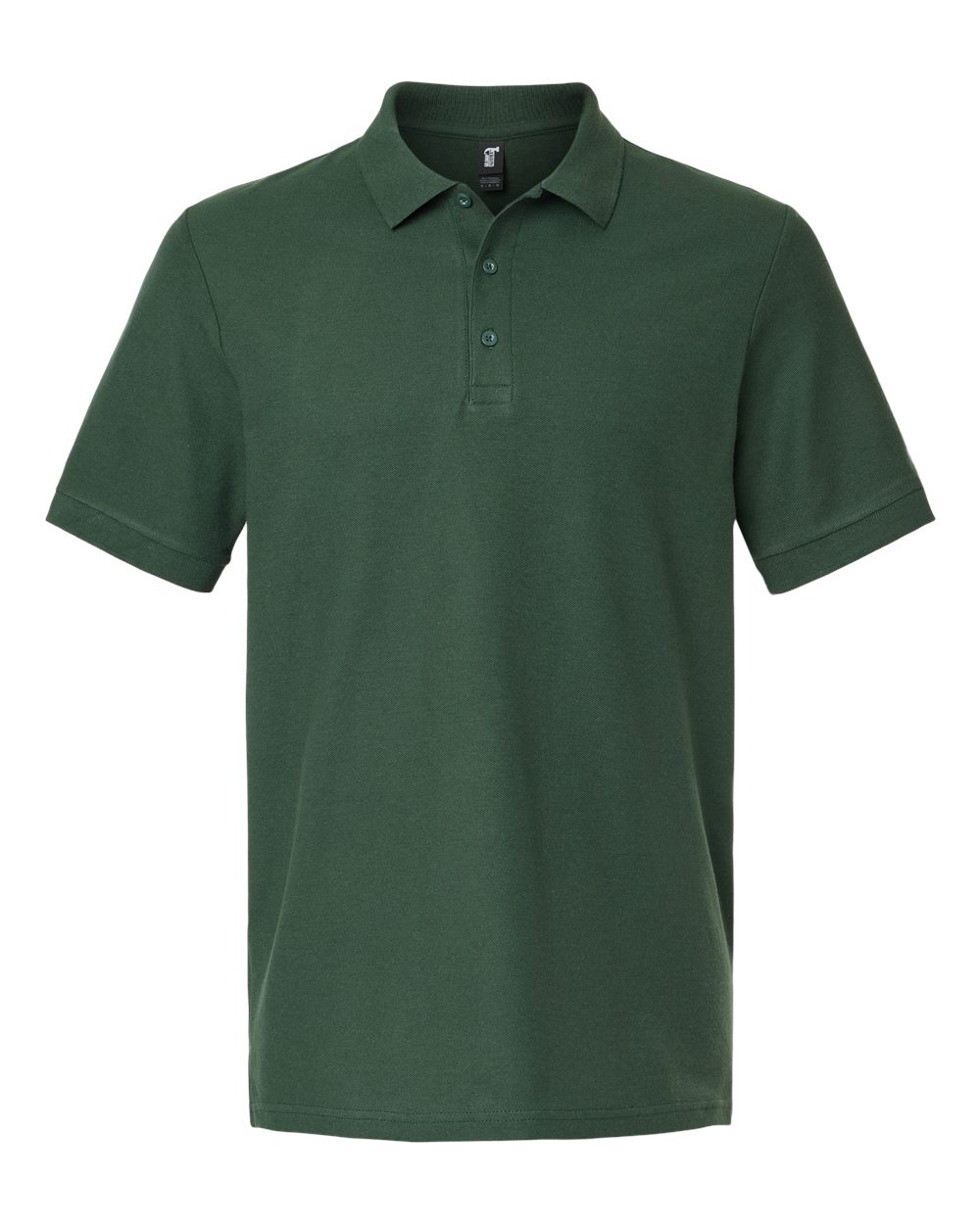 Men's Hammer™ Pique Polo - Front - B01560543 - Forest Green