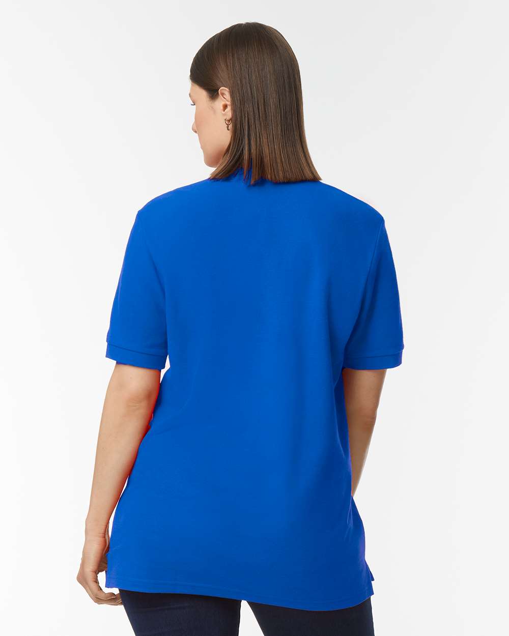 Men's Hammer™ Pique Polo - OnModelBack - B01560753 - Royal