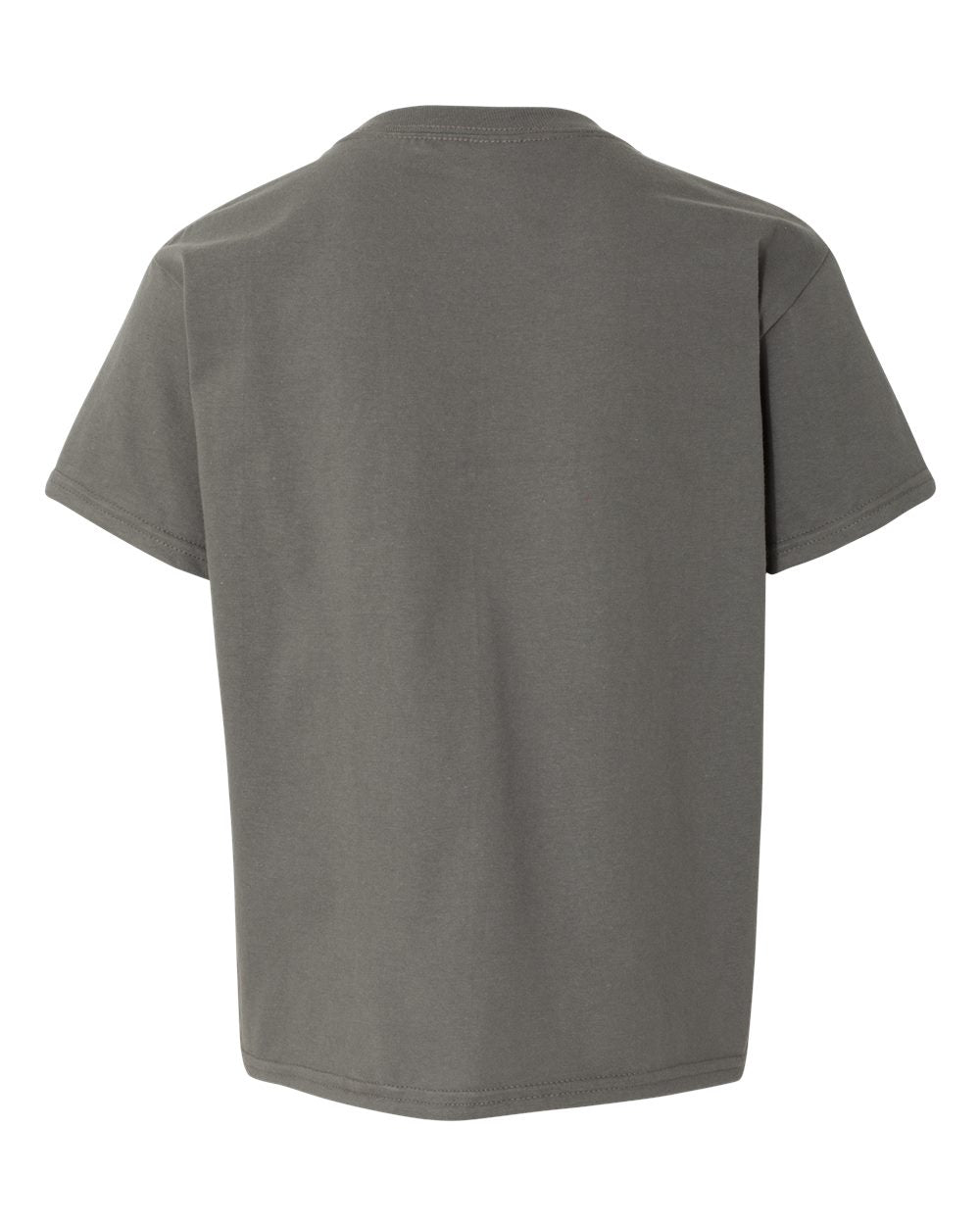 Youth Softstyle® T-Shirt - Back - B01660092 - Charcoal