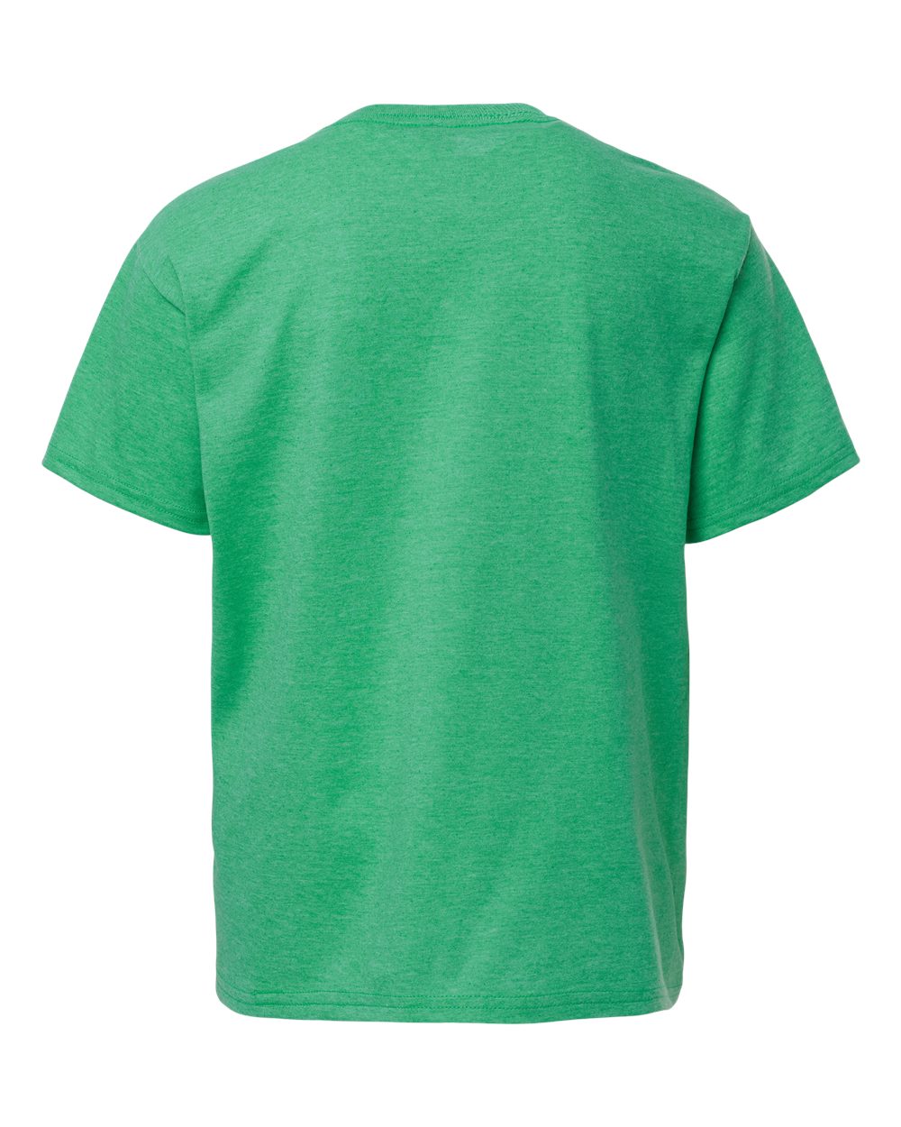 Youth Softstyle® T-Shirt - Back - B01660172 - Heather Irish Green