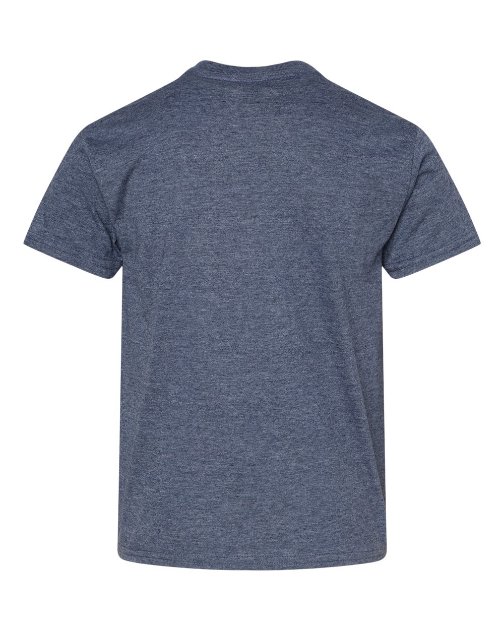 Youth Softstyle® T-Shirt - Back - B01660612 - Heather Navy