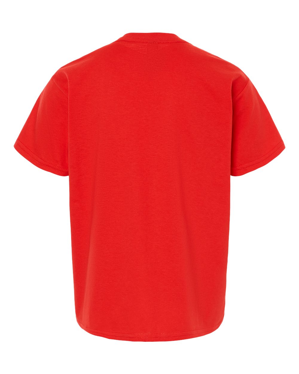 Youth Softstyle® T-Shirt - Back - B01660702 - Red