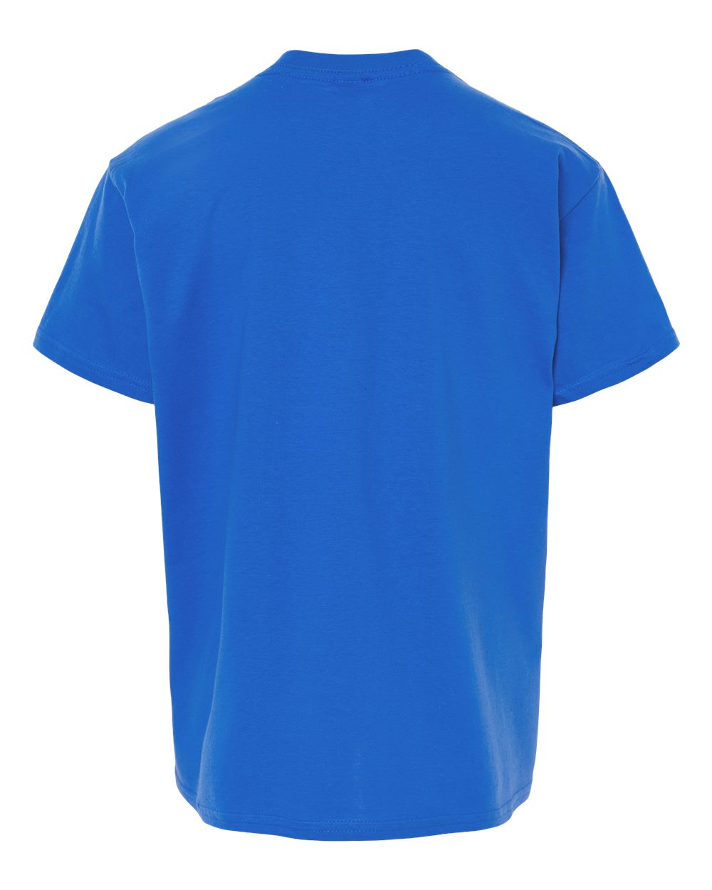 Youth Softstyle® T-Shirt - Back - B01660752 - Royal