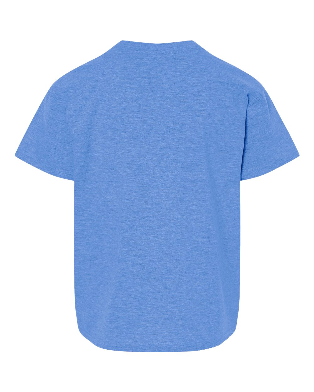 Youth Softstyle® T-Shirt - Back - B01660762 - Heather Royal