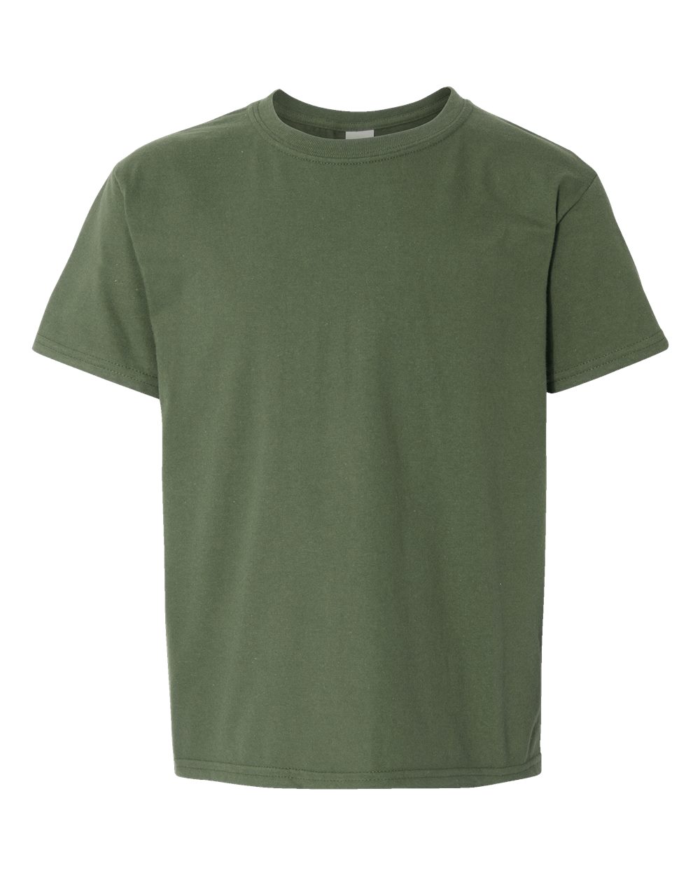 Youth Softstyle® T-Shirt - Front - B01660062 - Military Green
