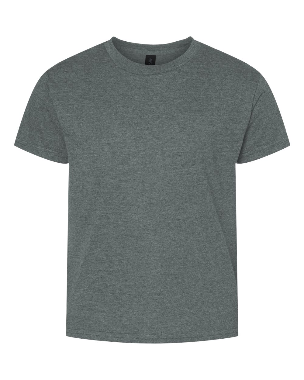 Youth Softstyle® T-Shirt - Front - B01660102 - Dark Heather