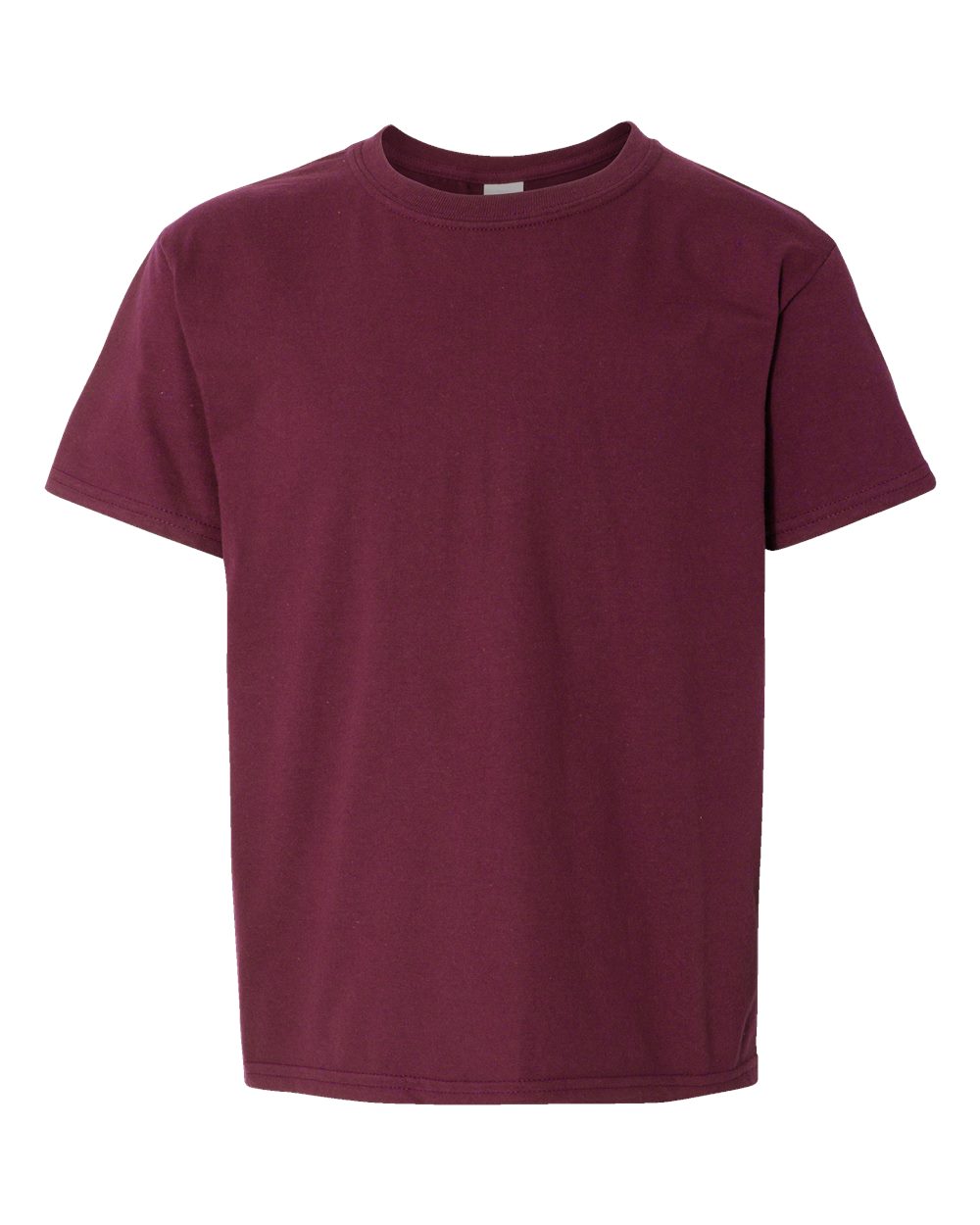 Youth Softstyle® T-Shirt - Front - B01660532 - Maroon