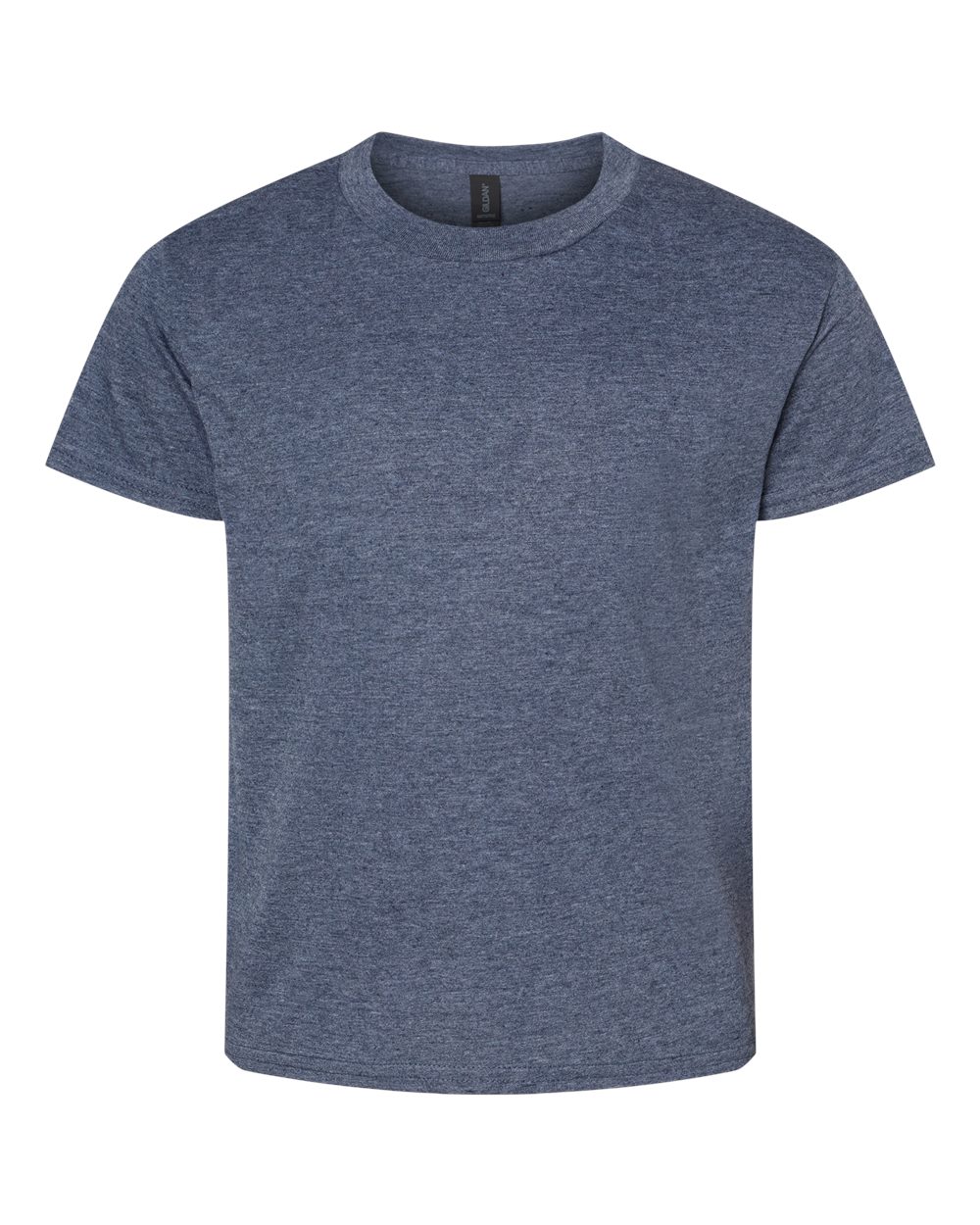 Youth Softstyle® T-Shirt - Front - B01660612 - Heather Navy