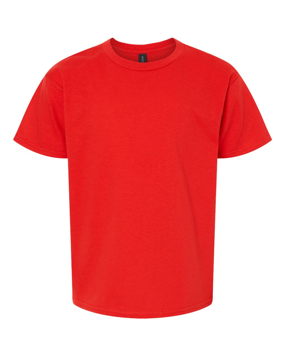 Youth Softstyle® T-Shirt - Front - B01660702 - Red