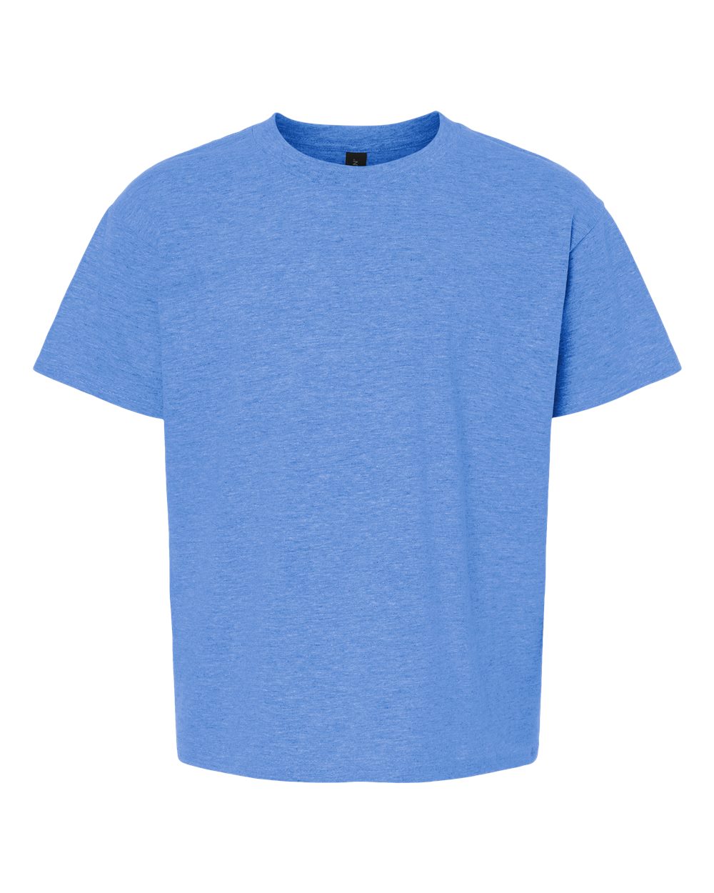 Youth Softstyle® T-Shirt - Front - B01660762 - Heather Royal