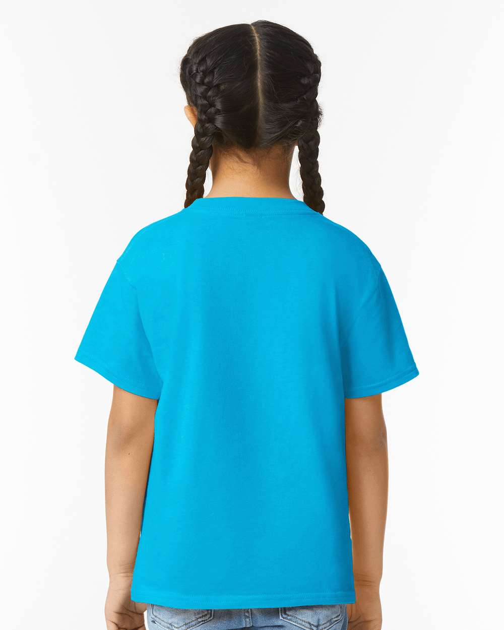 Youth Softstyle® T-Shirt - OnModelBack - B01660112 - Sapphire