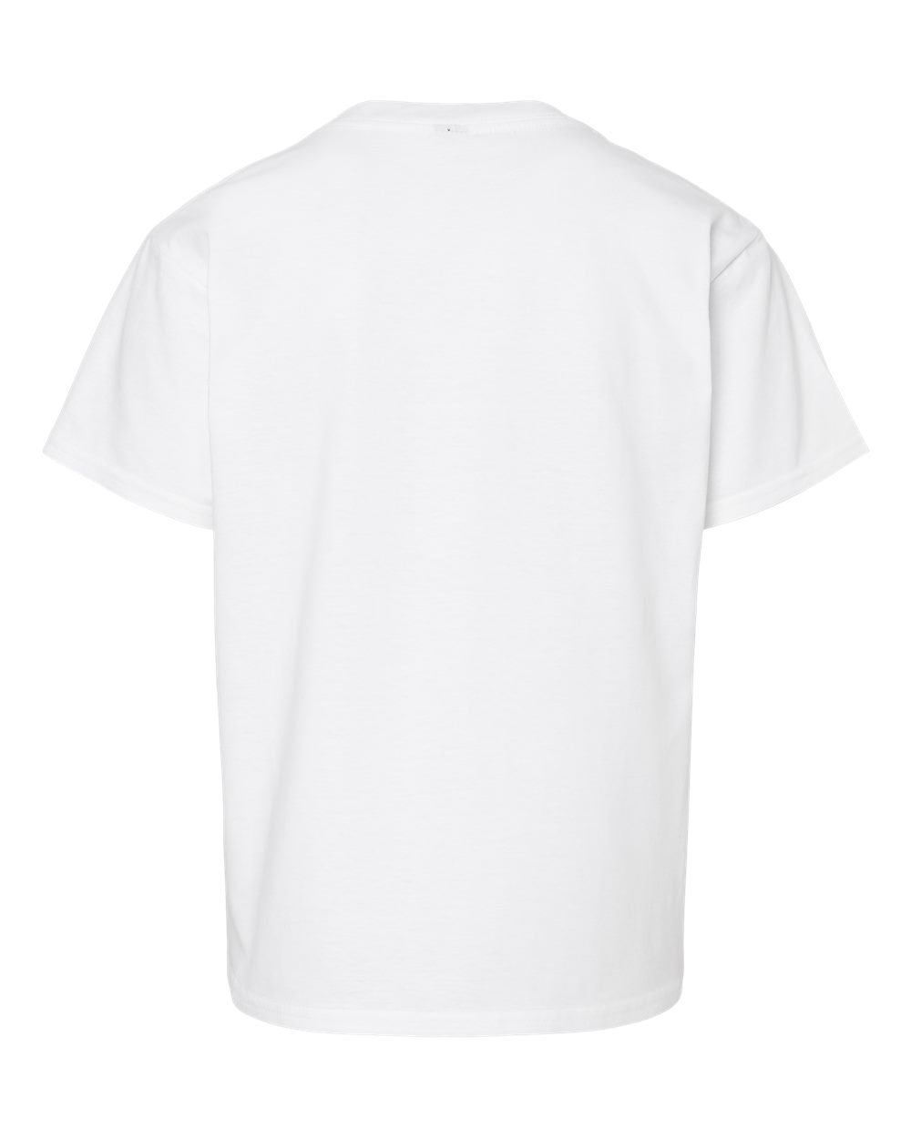 Youth Softstyle® Midweight T-Shirt - Back - B01960002 - White