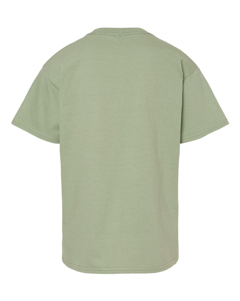 Youth Softstyle® Midweight T-Shirt - Back - B01960172 - Sage