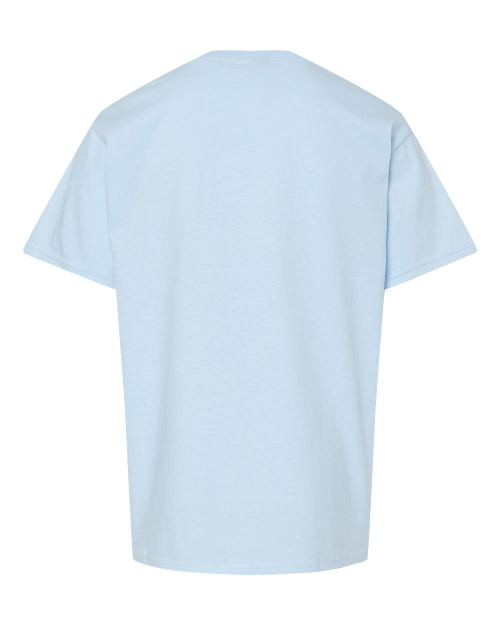 Youth Softstyle® Midweight T-Shirt - Back - B01960252 - Light Blue