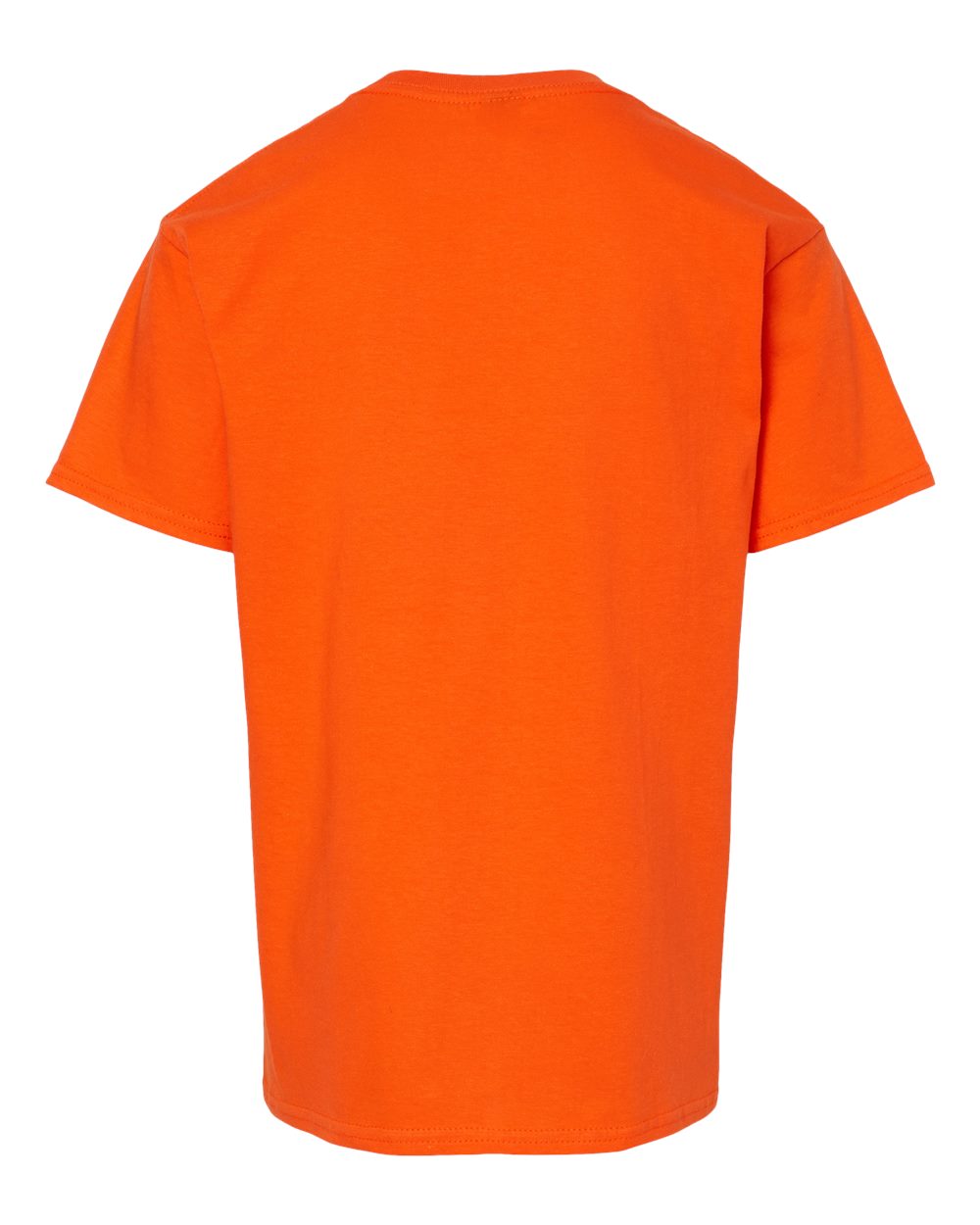 Youth Softstyle® Midweight T-Shirt - Back - B01960662 - Orange