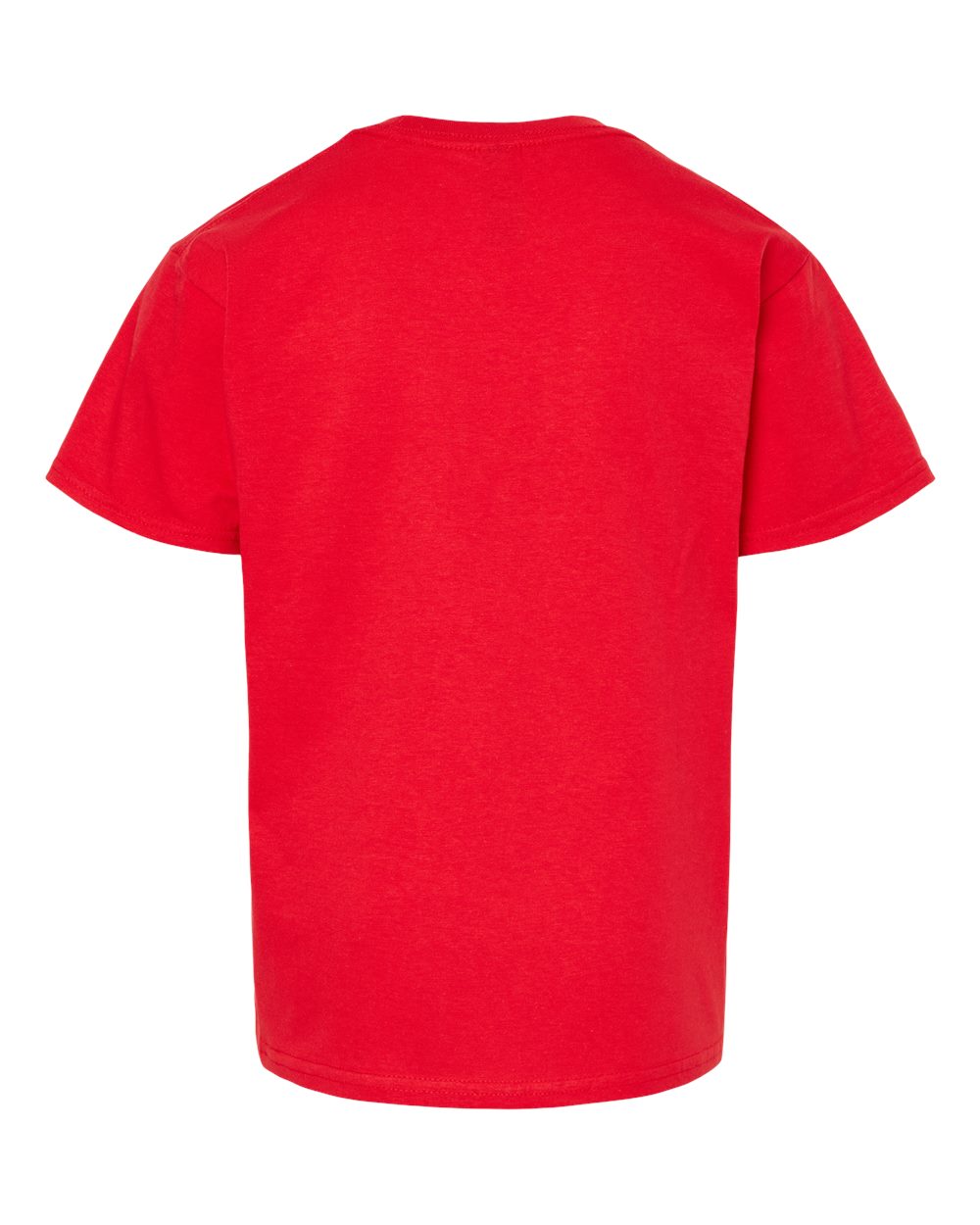 Youth Softstyle® Midweight T-Shirt - Back - B01960702 - Red