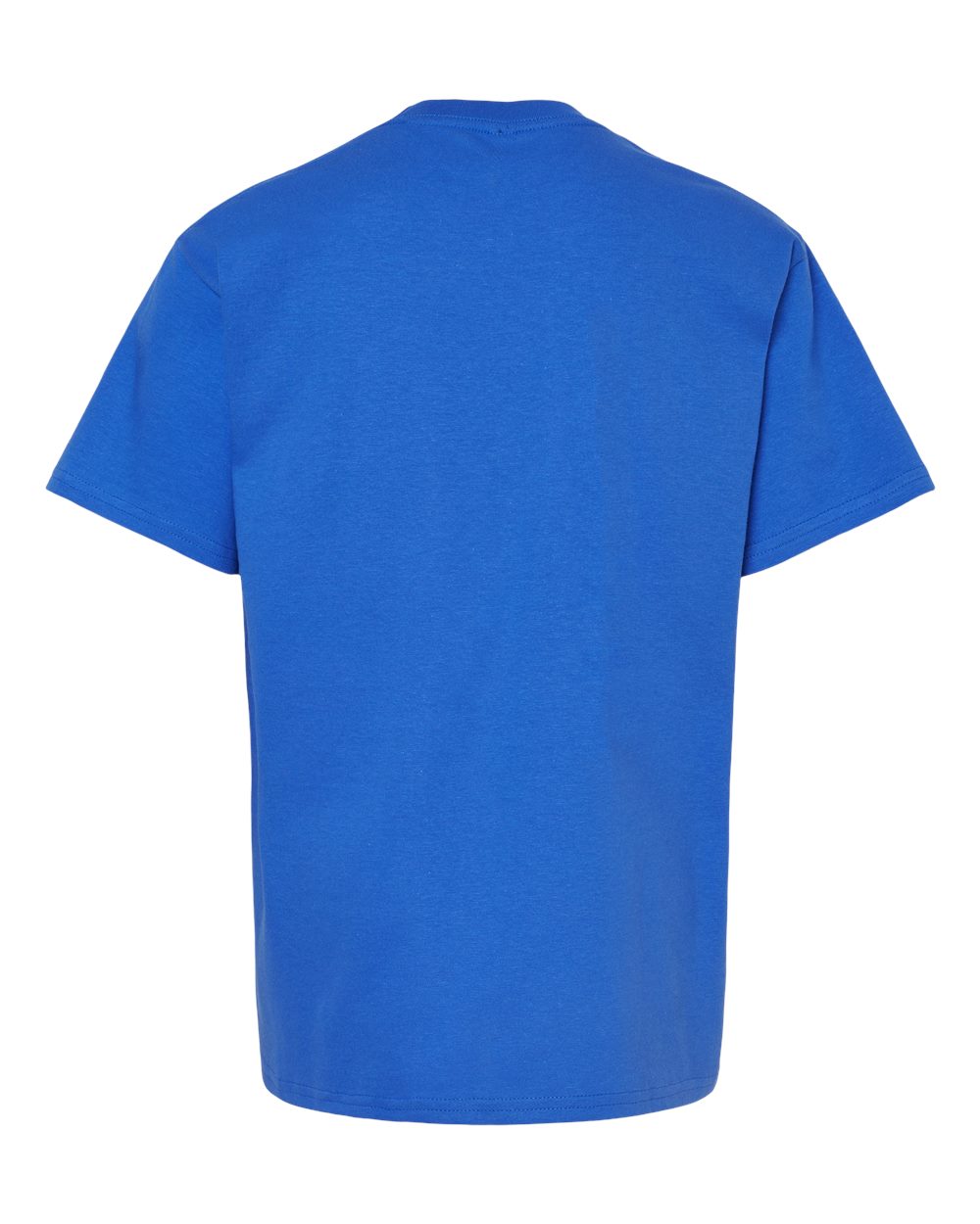 Youth Softstyle® Midweight T-Shirt - Back - B01960752 - Royal