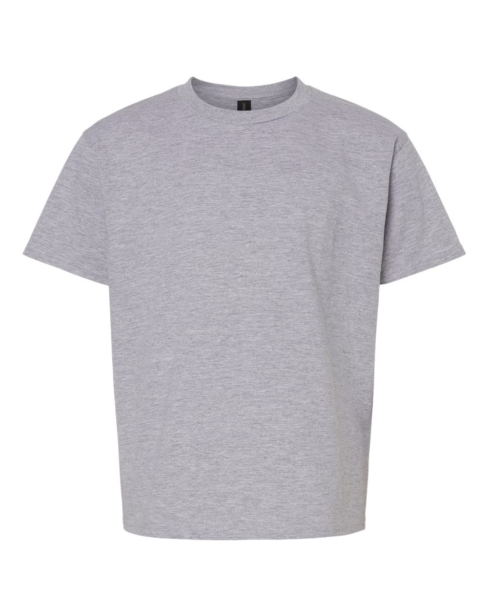 Youth Softstyle® Midweight T-Shirt - Front - B01960582 - Sport Grey