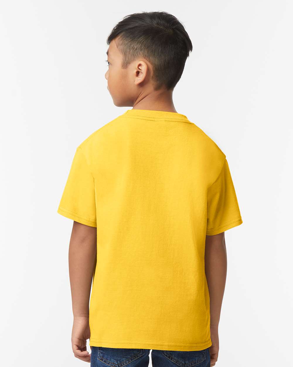 Youth Softstyle® Midweight T-Shirt - OnModelBack - B01960412 - Daisy