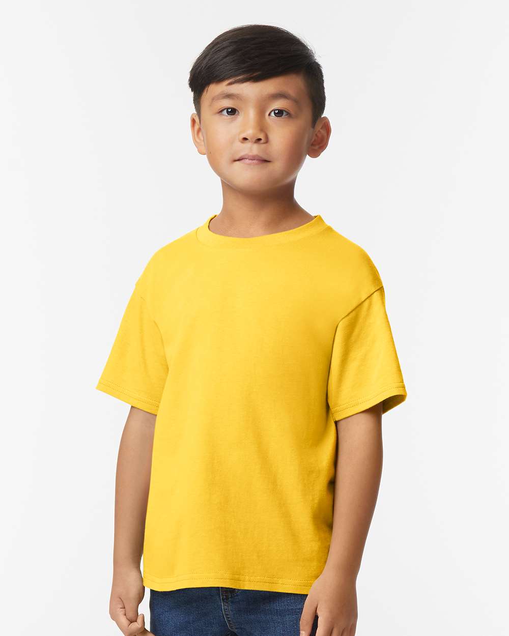 Youth Softstyle® Midweight T-Shirt - OnModelFront - B01960412 - Daisy