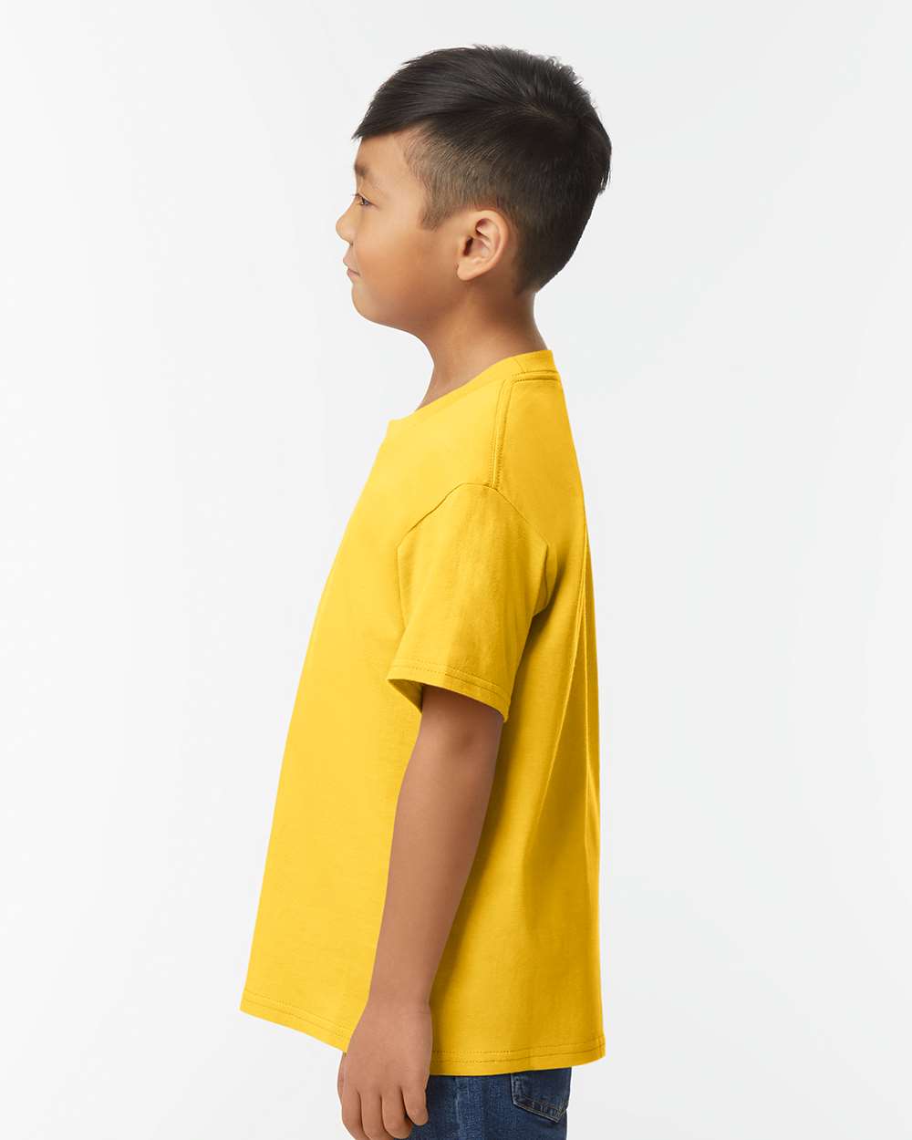 Youth Softstyle® Midweight T-Shirt - OnModelSide - B01960412 - Daisy