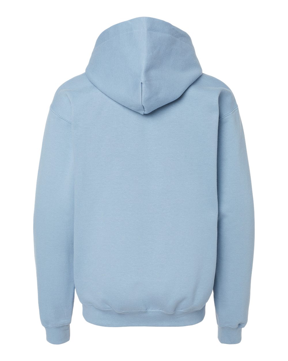 Youth Softstyle® Midweight Hooded Sweatshirt - Back - B00960372 - Stone Blue