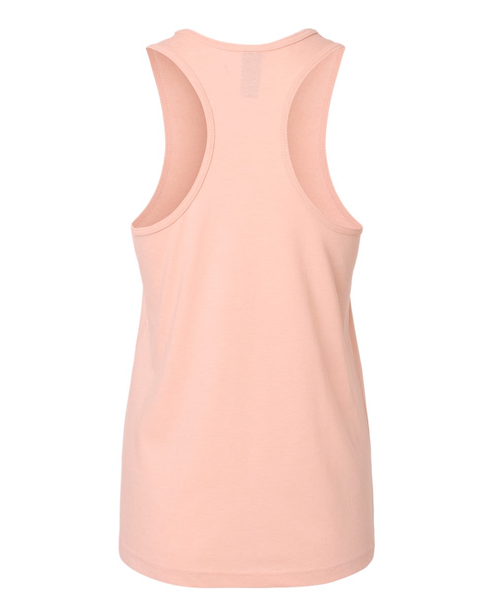 Women's Softstyle® CVC Racerback Tank Top - Back - B02160303 - Dusty Rose