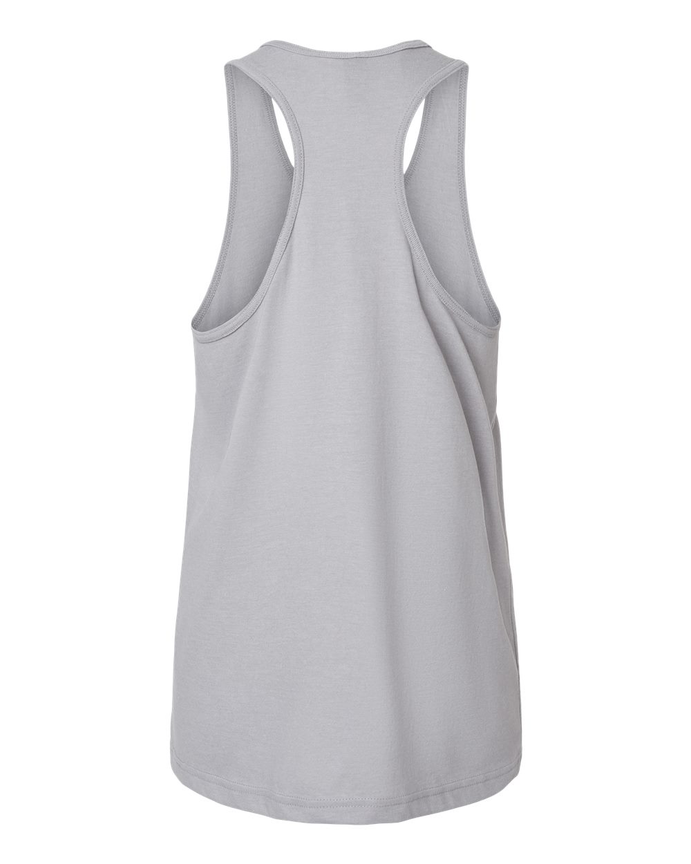 Women's Softstyle® CVC Racerback Tank Top - Back - B02160583 - Cement
