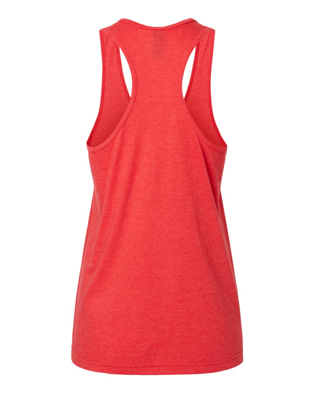Women's Softstyle® CVC Racerback Tank Top - Back - B02160703 - Red Mist