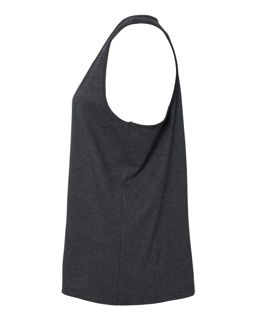 Women's Softstyle® CVC Racerback Tank Top - DirectSide - B02160103 - Pitch Black Mist