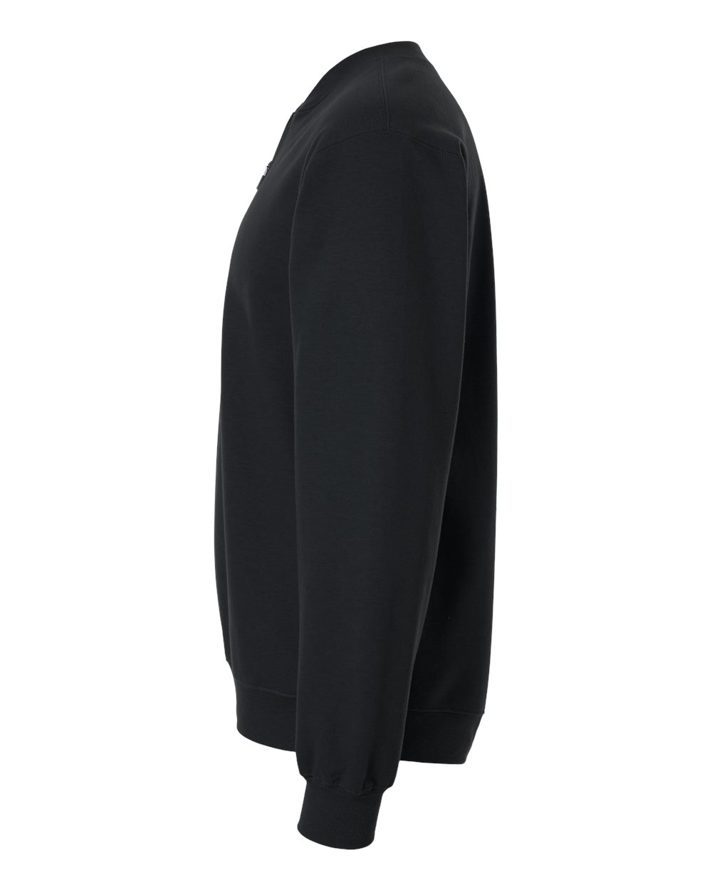Unisex Softstyle® Midweight 1/4 Zip Sweatshirt - DirectSide - B02660503 - Black