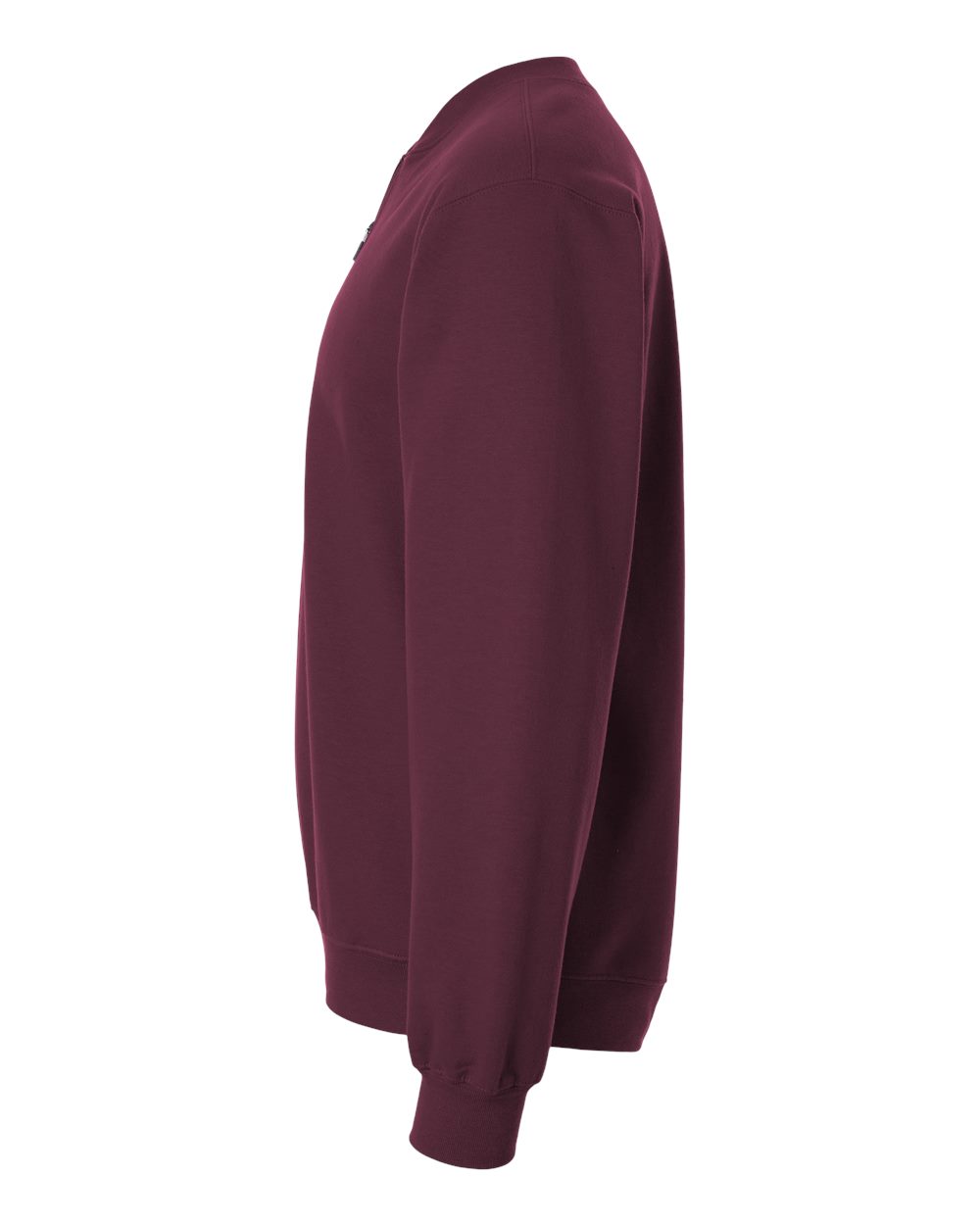 Unisex Softstyle® Midweight 1/4 Zip Sweatshirt - DirectSide - B02660533 - Maroon