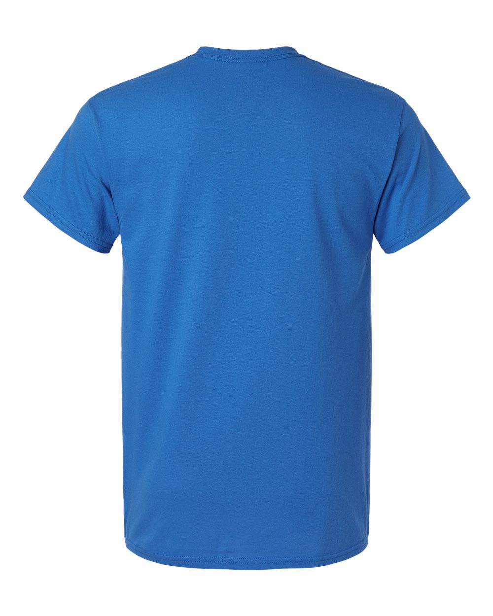 Unisex Light Cotton T-Shirt - Back - B02860132 - Royal