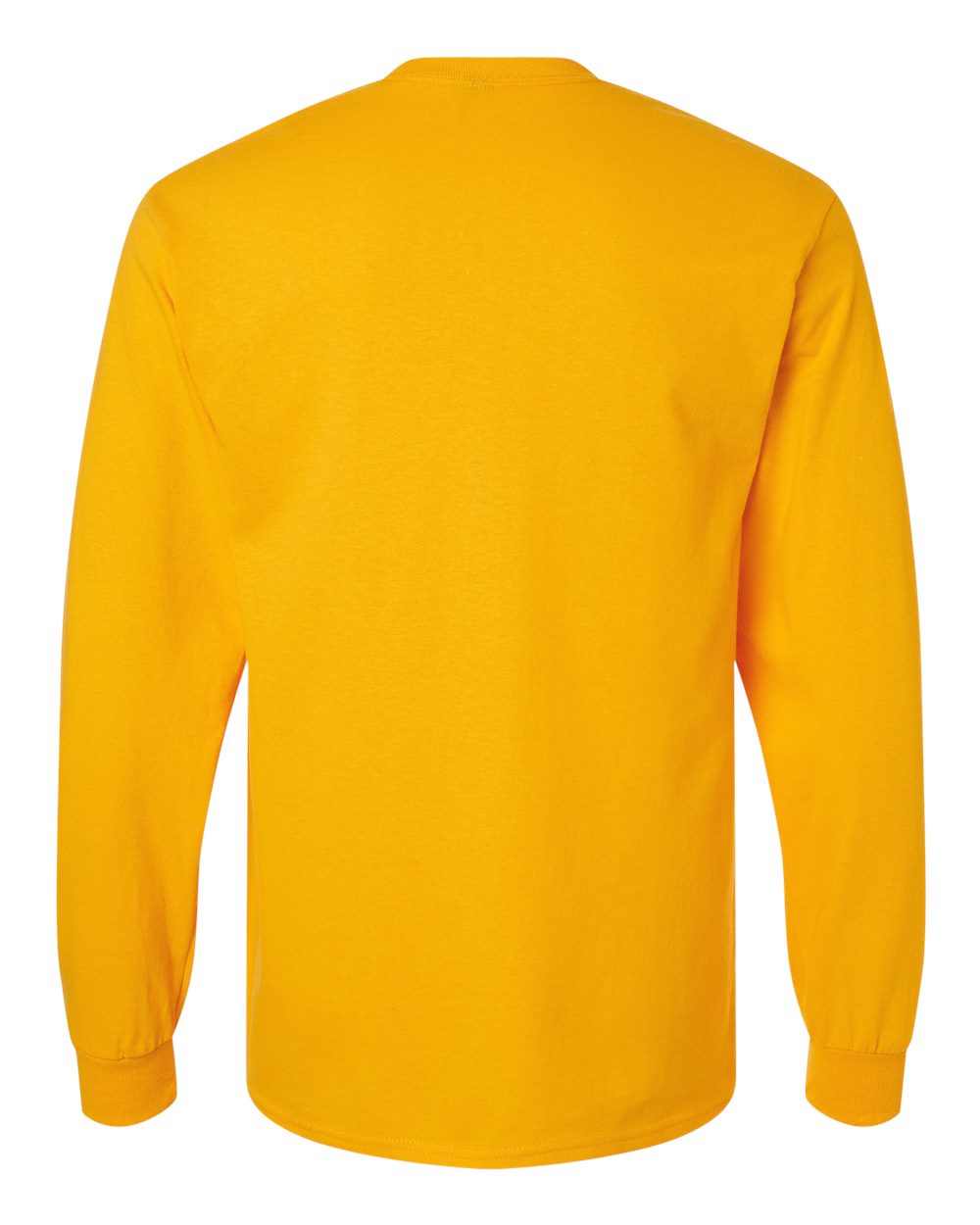 Ultra Cotton® Long Sleeve T-Shirt - Back - B06060123 - Gold