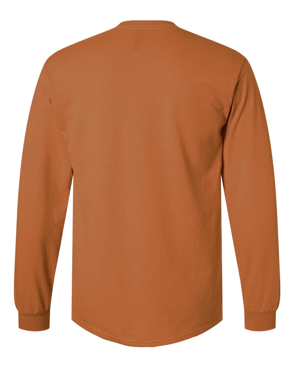 Ultra Cotton® Long Sleeve T-Shirt - Back - B06060323 - Texas Orange