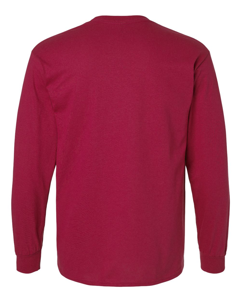 Ultra Cotton® Long Sleeve T-Shirt - Back - B06060523 - Cardinal Red