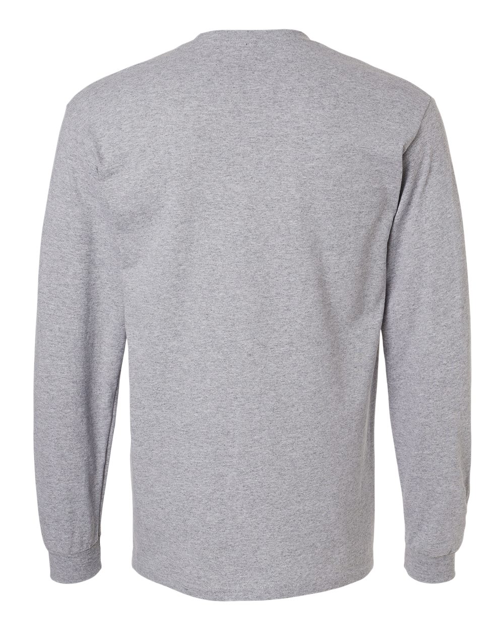 Ultra Cotton® Long Sleeve T-Shirt - Back - B06060583 - Sport Grey