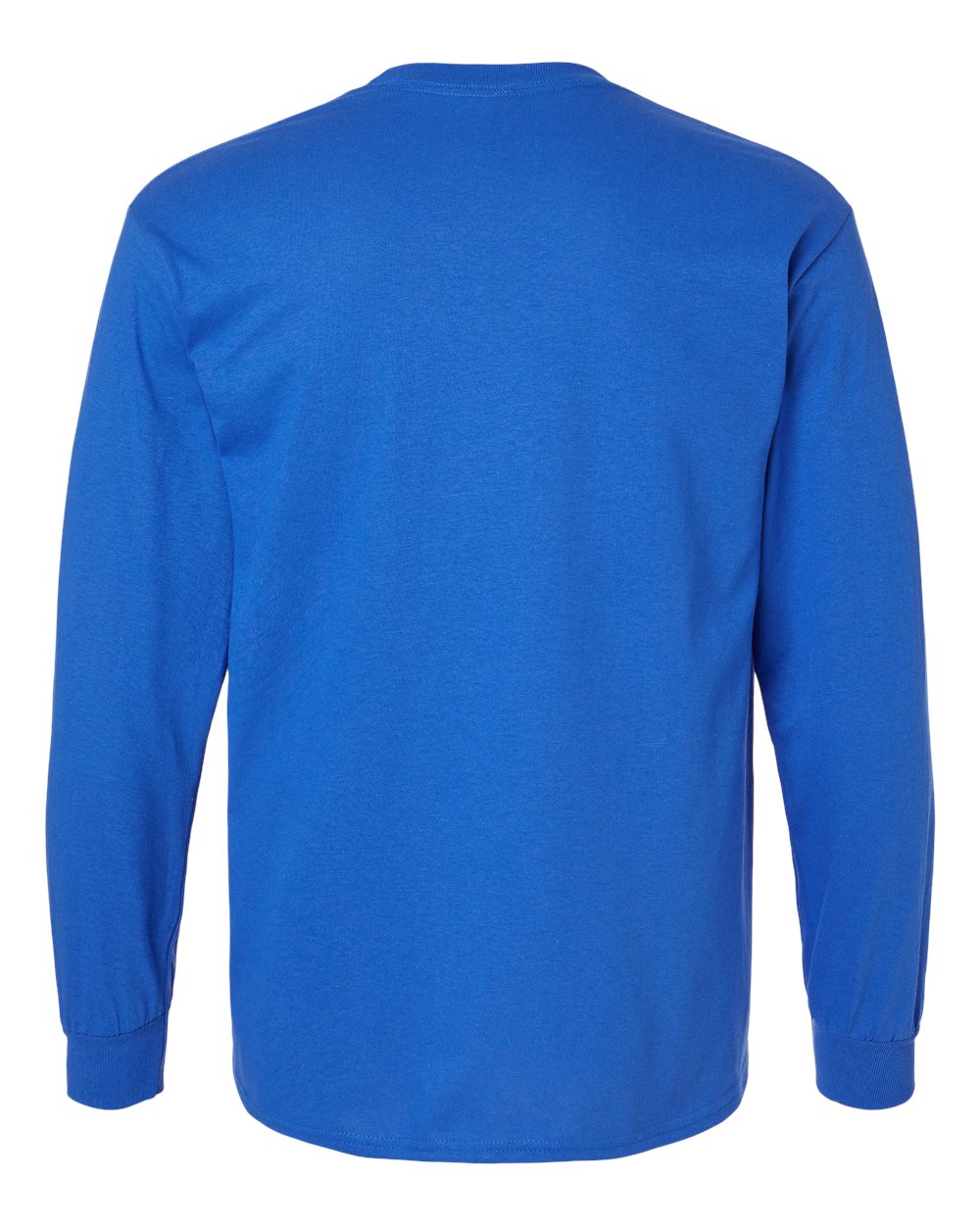 Ultra Cotton® Long Sleeve T-Shirt - Back - B06060753 - Royal